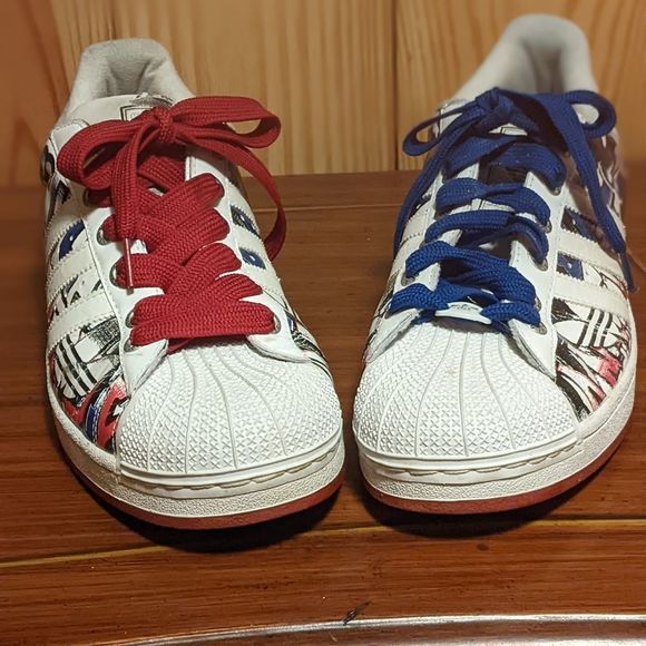 34TH anniversary adidas graphic tennis shoes - Picture 3 of 10